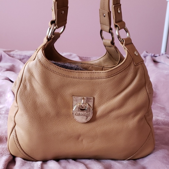 Calvin Klein genuine leather handbag - Picture 3 of 6